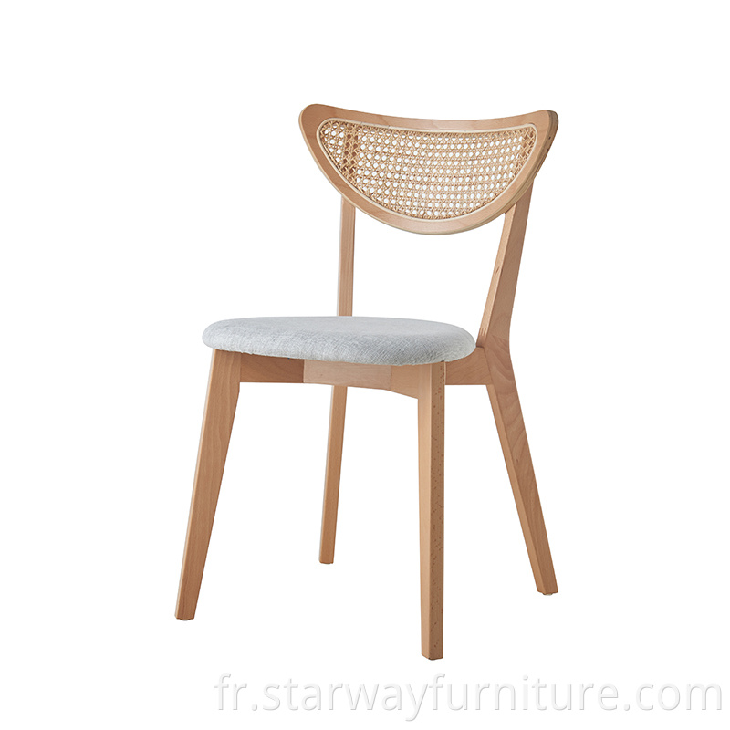 Rattan Bcakrest Dining Chair